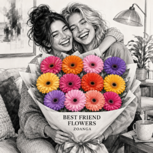 Best Friend Flowers – Bouquet of 12