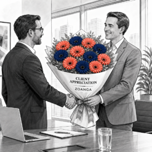 Client Appreciation – Bouquet of 12