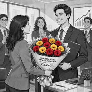 Congratulations on Your Promotion – Bouquet of 12
