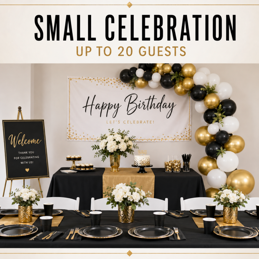 Birthday Package 2 – Up to 20 Guests