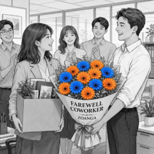 Farewell Coworker – Bouquet of 12