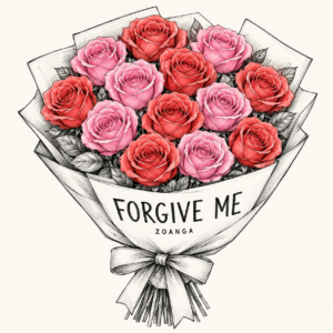 Forgive Me – Bouquet of 12