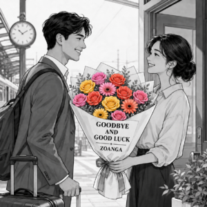 Goodbye and Good Luck – Bouquet of 12