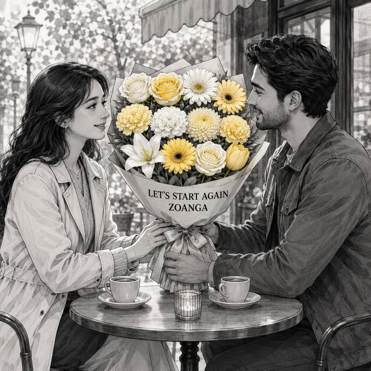 Let’s Start Again – Bouquet of 12