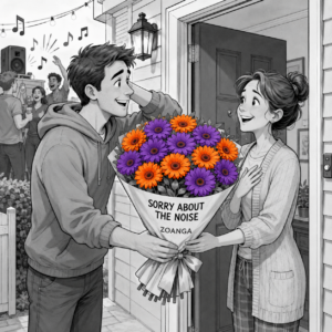 Sorry About the Noise – Bouquet of 12