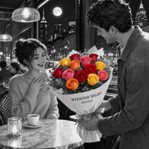 Weekend Night – Bouquet of 12