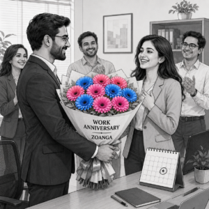 Work Anniversary – Bouquet of 12